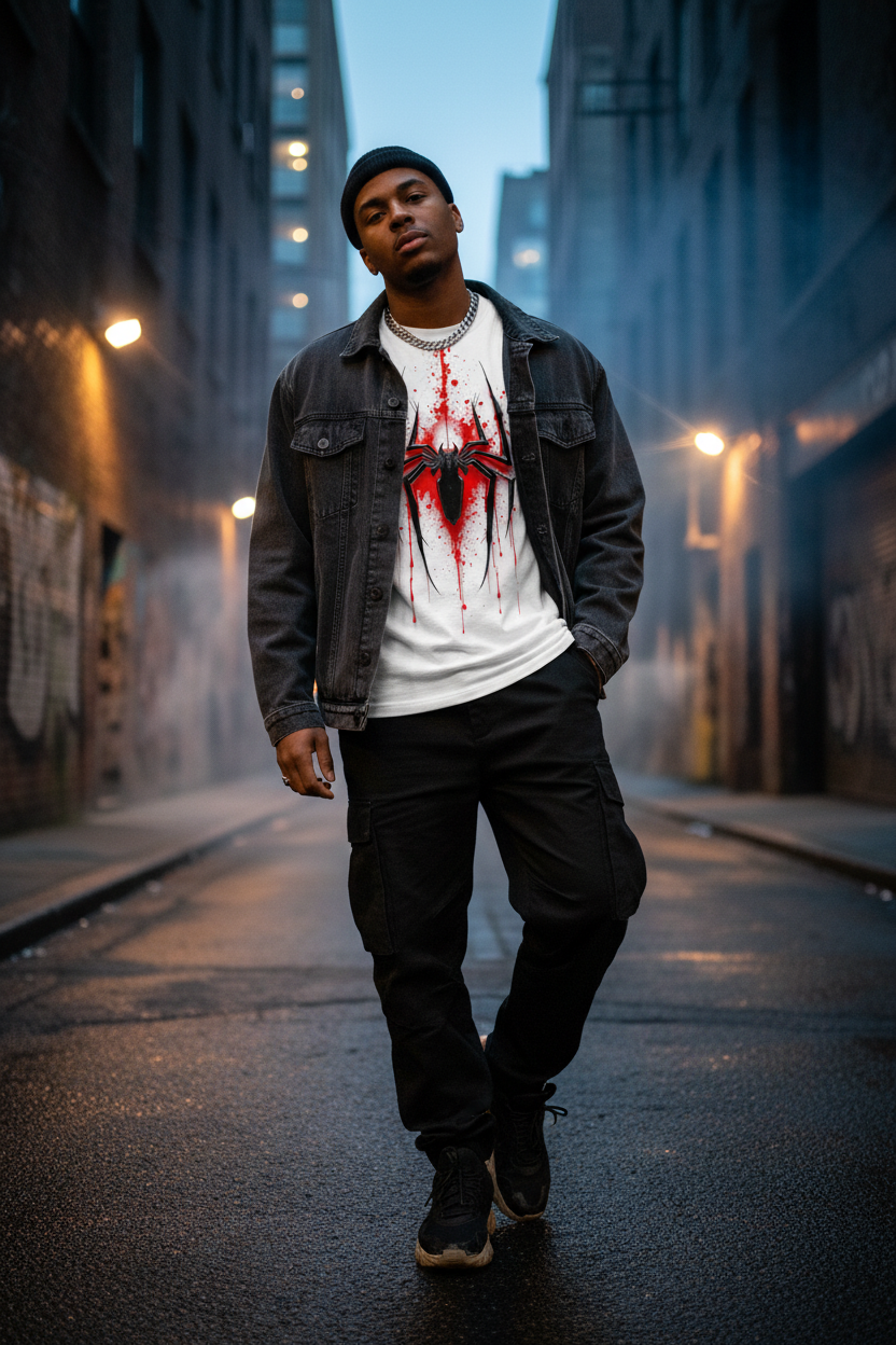Spider Emblem Men's Tee - Lifestyle