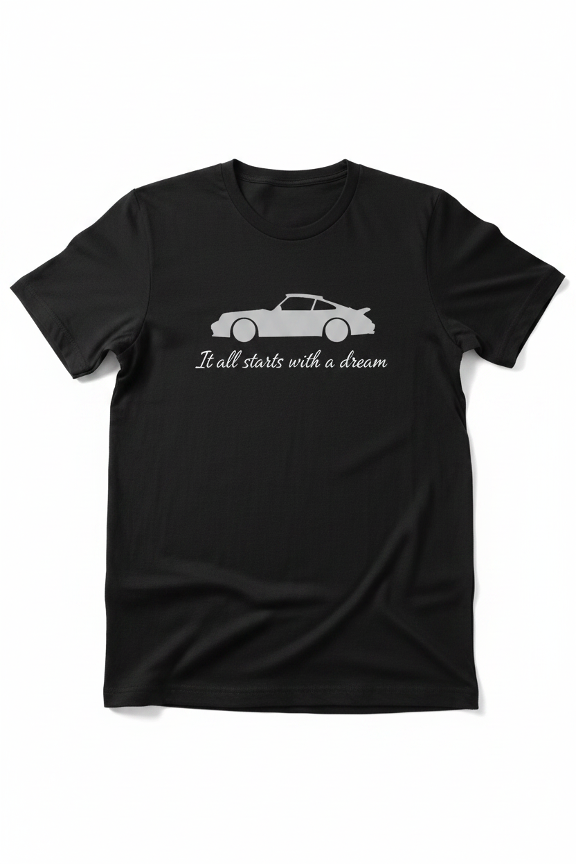 Porsche Dream Black T-Shirt