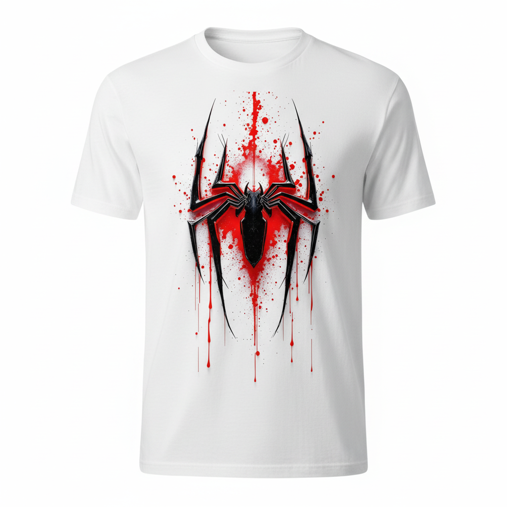 Spider Emblem Tee Mockup