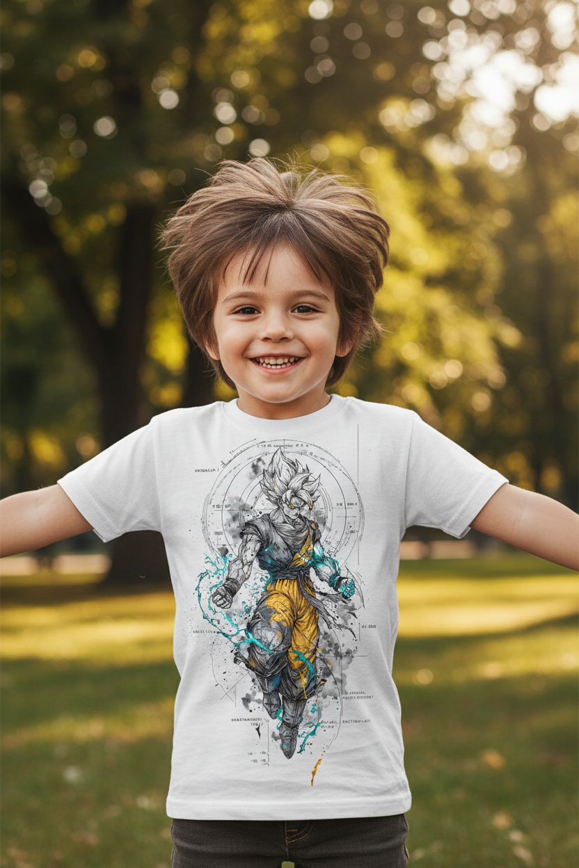 Super Saiyan Kids Tee - Lifestyle