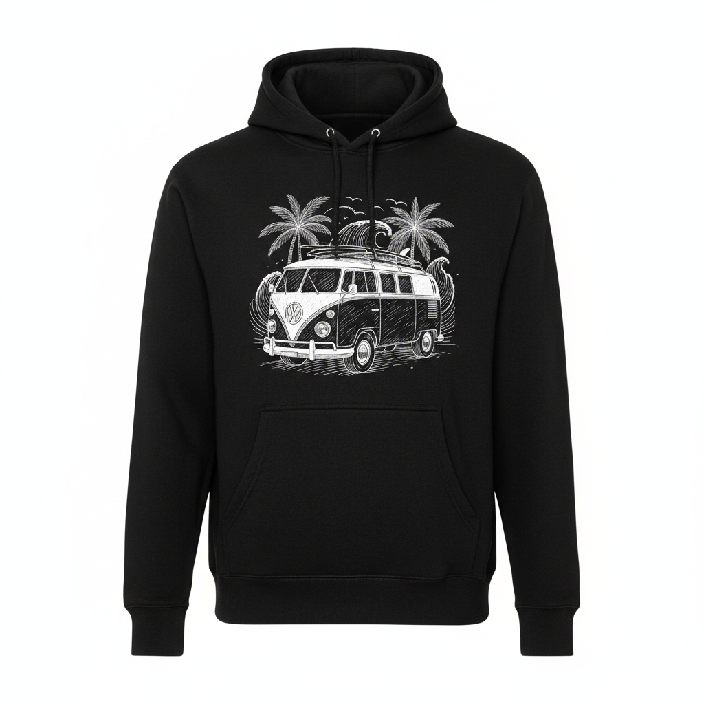 VW Bus Ink Hoodie